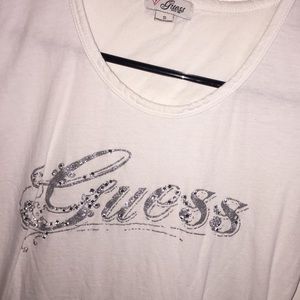 White Guess T-Shirt